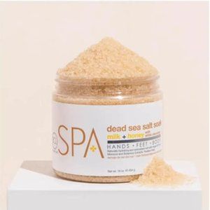 BCL SPA 16 oz. Dead Sea Salt Soak Milk + Honey w/ White Chocolate